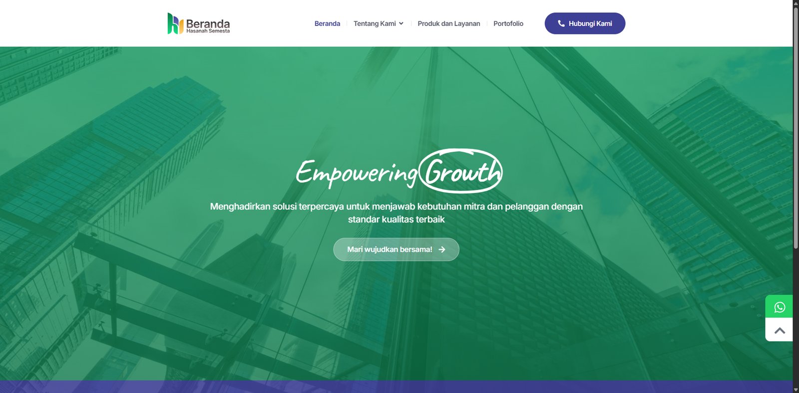 Beranda Hasanah Semesta